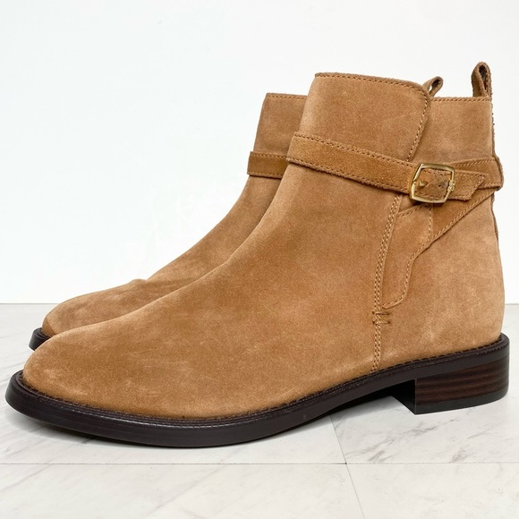 Sam Edelman Nolynn Brown Suede Bootie 10M